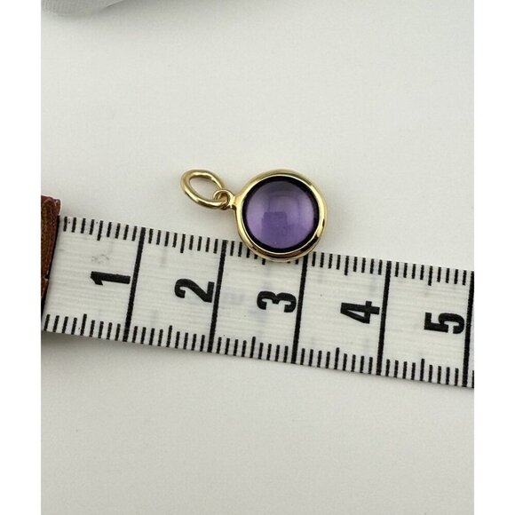 Tiffany & Co. 18k Amethyst Dot Charm by Paloma Picasso in  Yellow Gold - Picture 4 of 7